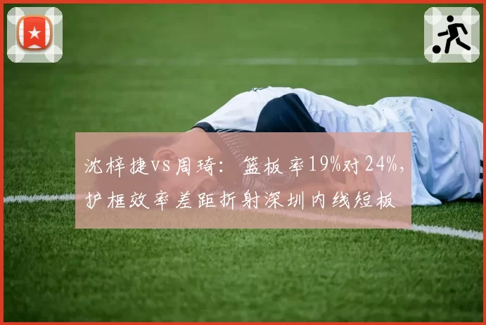 沈梓捷vs周琦:篮板率19%对24%,护框效率差距折射深圳内线短板