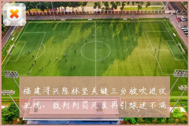 福建浔兴陈林坚关键三分被吹进攻犯规,裁判判罚尺度再引球迷不满