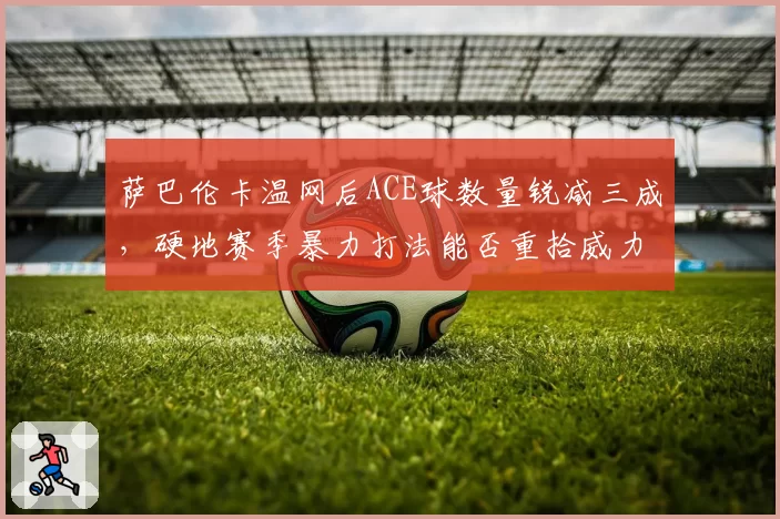 萨巴伦卡温网后ACE球数量锐减三成,硬地赛季暴力打法能否重拾威力?