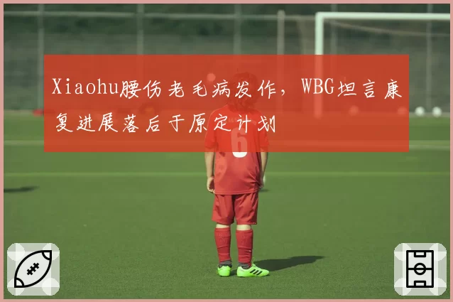 Xiaohu腰伤老毛病发作,WBG坦言康复进展落后于原定计划